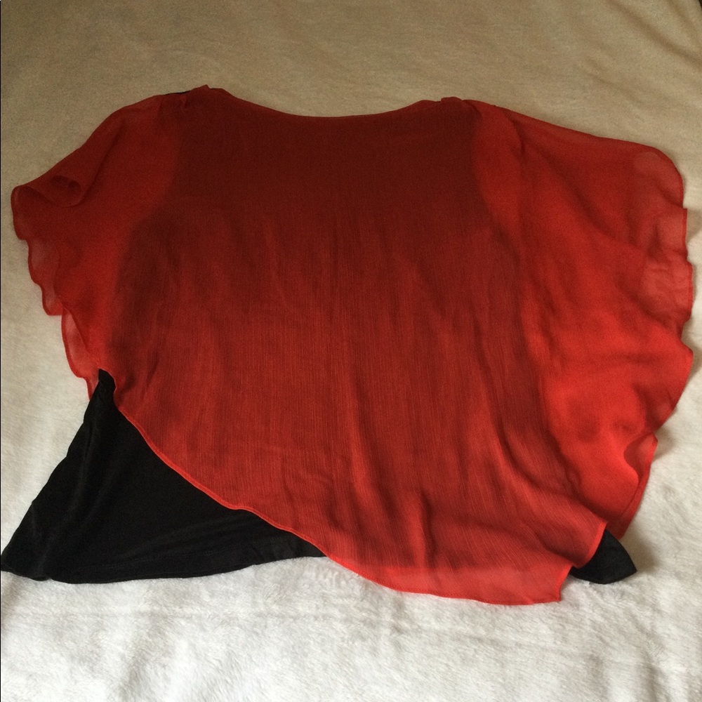 AGB Red Top attached to black tank top Size:XL - Picture 6 of 8